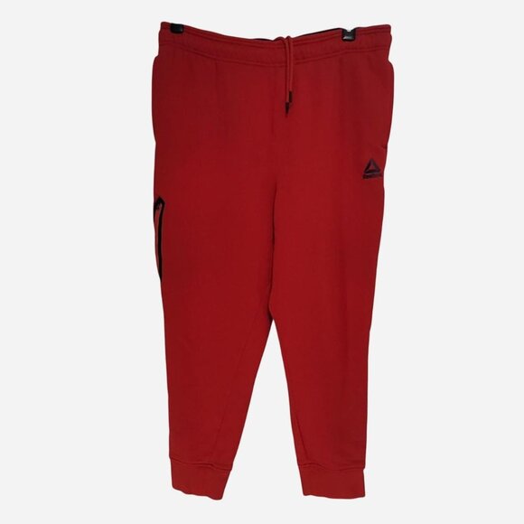 Red Reebok Large Joggers - Picture 1 of 6